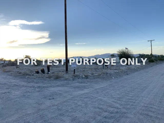 Demo/Test Data 947 Palo Verde Rd, Ocotillo, CA 92259