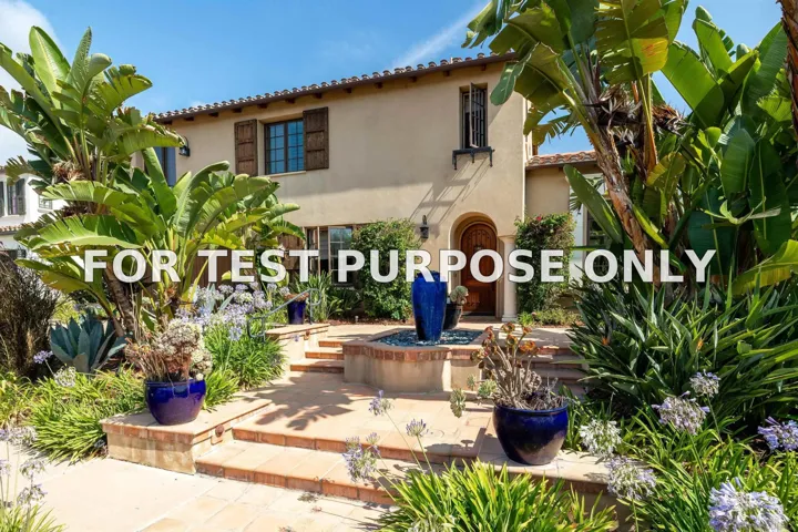 Demo/Test Data 8610 Herrington Way, San Diego, CA 92127