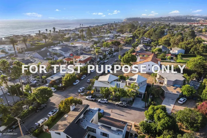 Demo/Test Data 1905 Santa Fe Ave, Del Mar, CA 92014