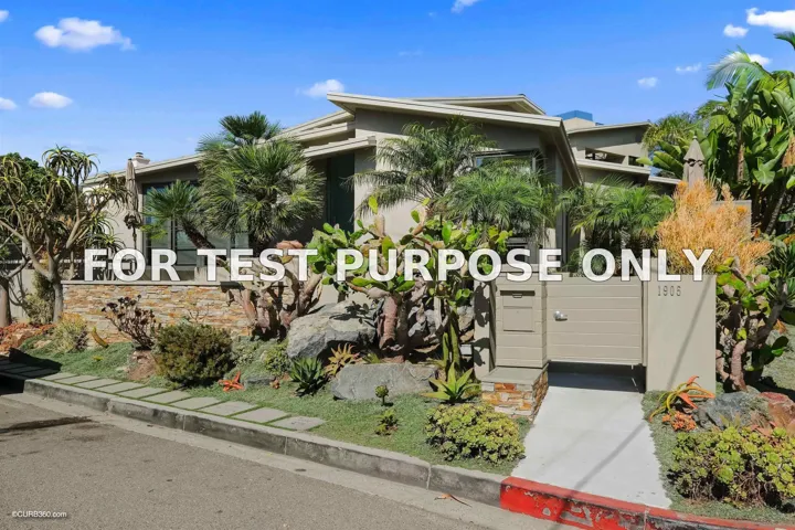 Demo/Test Data 1905 Santa Fe Ave, Del Mar, CA 92014