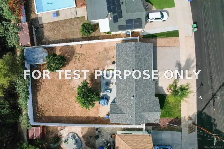 Demo/Test Data 9119 Gorge Ave, Santee, CA 92071
