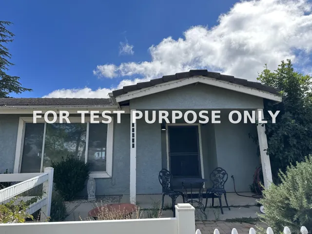 Demo/Test Data 41494 Rolling Hills Drive, Aguanga, CA 92536