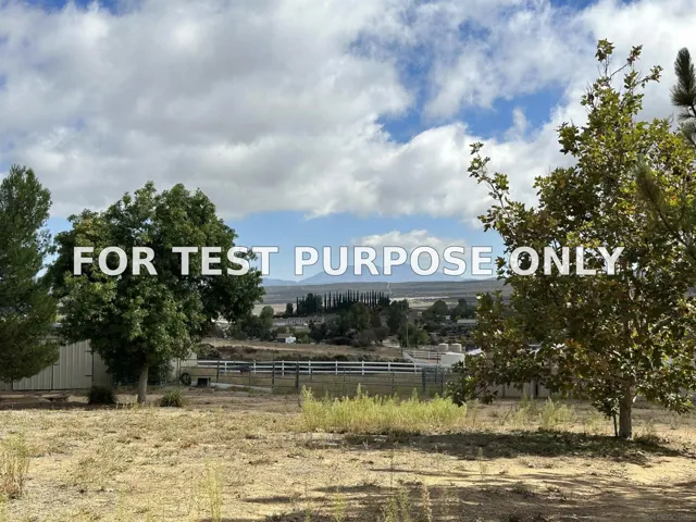Demo/Test Data 41494 Rolling Hills Drive, Aguanga, CA 92536