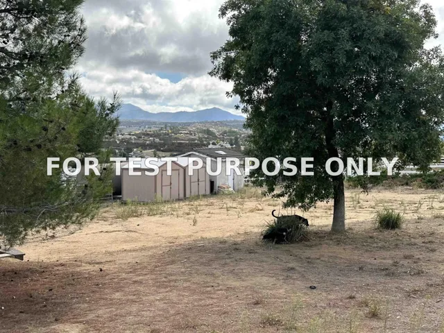 Demo/Test Data 41494 Rolling Hills Drive, Aguanga, CA 92536