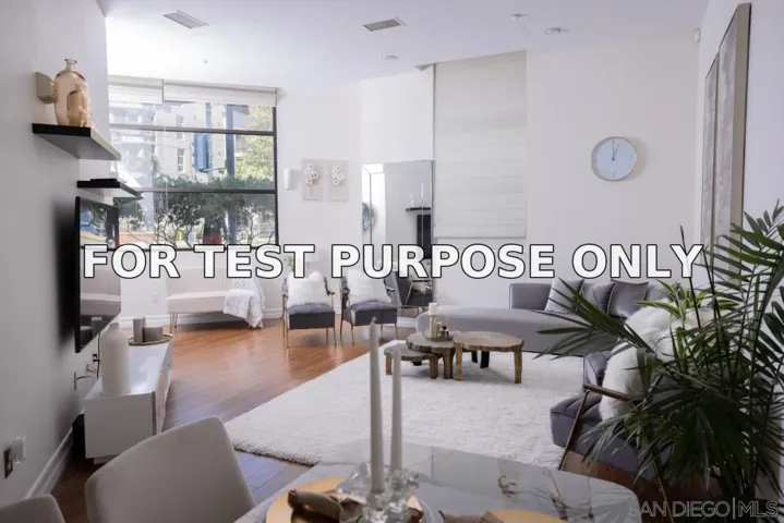 Demo/Test Data 1225 Island Ave Unit 106, San Diego, CA 92101