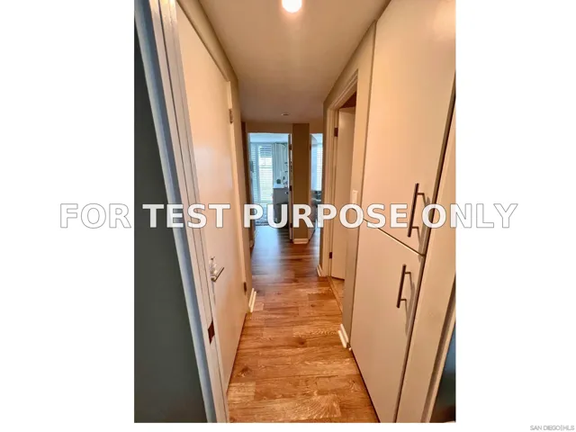 Demo/Test Data 3850 RIVIERA DRIVE Unit 3B, SAN DIEGO, CA 92109