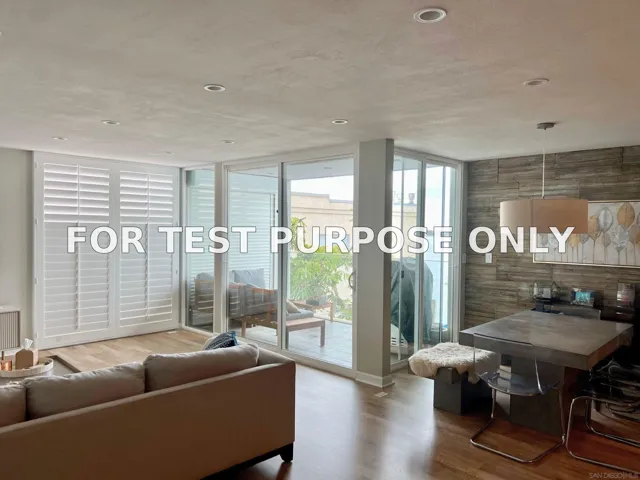 Demo/Test Data 3850 RIVIERA DRIVE Unit 3B, SAN DIEGO, CA 92109