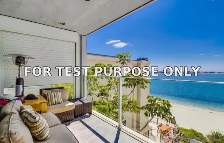 Demo/Test Data 3850 RIVIERA DRIVE Unit 3B, SAN DIEGO, CA 92109