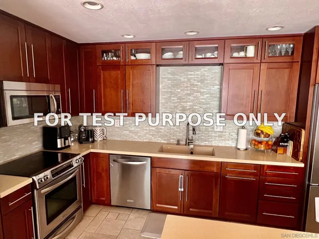 Demo/Test Data 3850 RIVIERA DRIVE Unit 3B, SAN DIEGO, CA 92109