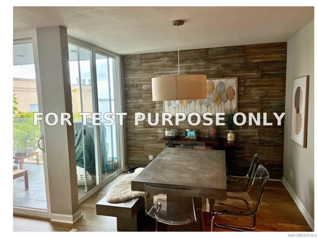 Demo/Test Data 3850 RIVIERA DRIVE Unit 3B, SAN DIEGO, CA 92109