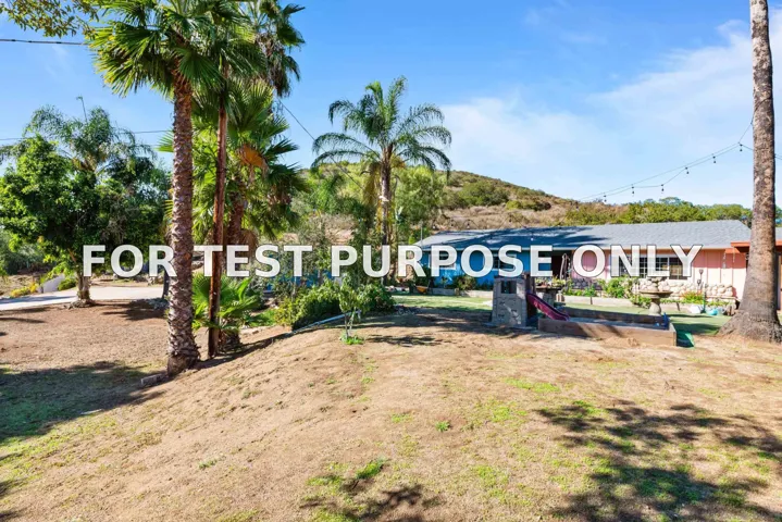 Demo/Test Data 117 La Cresta Trail, El Cajon, CA 92019