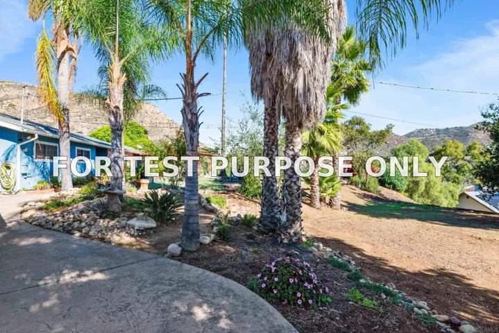Demo/Test Data 117 La Cresta Trail, El Cajon, CA 92019