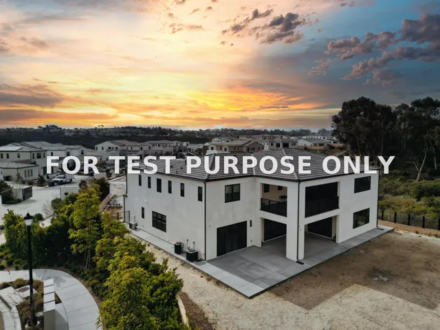 Demo/Test Data 5298 Coastal Sage Trails, San Diego, CA 92130