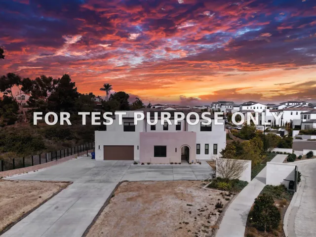 Demo/Test Data 5298 Coastal Sage Trails, San Diego, CA 92130