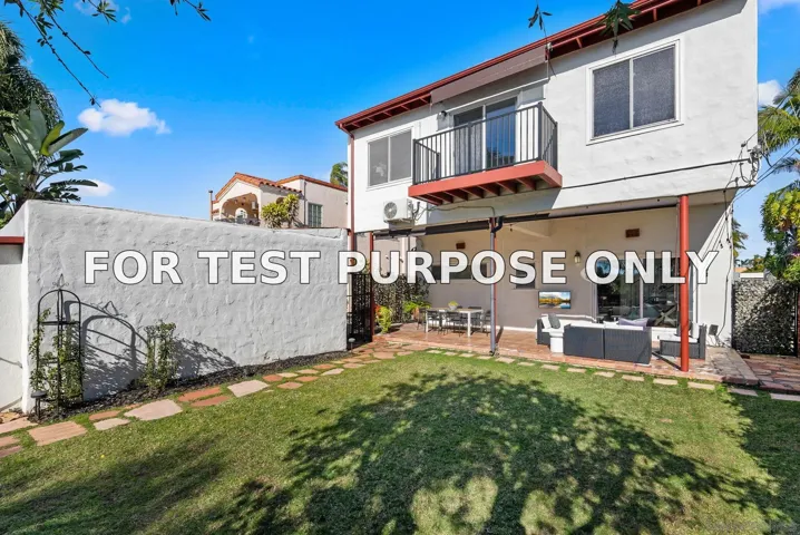 Demo/Test Data 4940 Canterbury Drive, San Diego, CA 92116