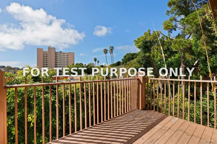 Demo/Test Data 2600 Torrey Pines Rd Unit B38, La Jolla, CA 92037
