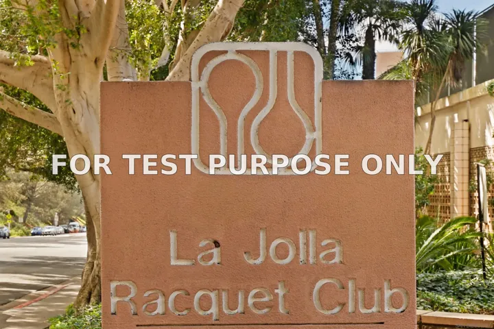 Demo/Test Data 2600 Torrey Pines Rd Unit B38, La Jolla, CA 92037