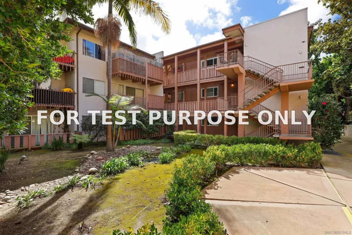 Demo/Test Data 2600 Torrey Pines Rd Unit B38, La Jolla, CA 92037