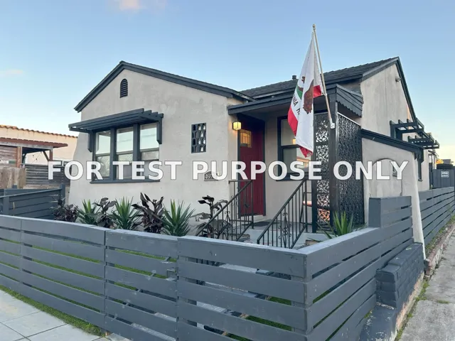 Demo/Test Data 4977 Monroe, San Diego, CA 92115