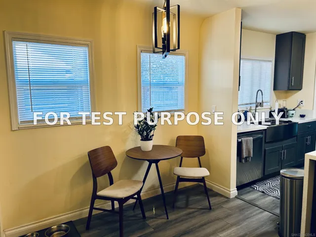 Demo/Test Data 4977 Monroe, San Diego, CA 92115
