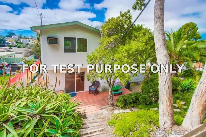 Demo/Test Data 3522 Quimby St, San Diego, CA 92106
