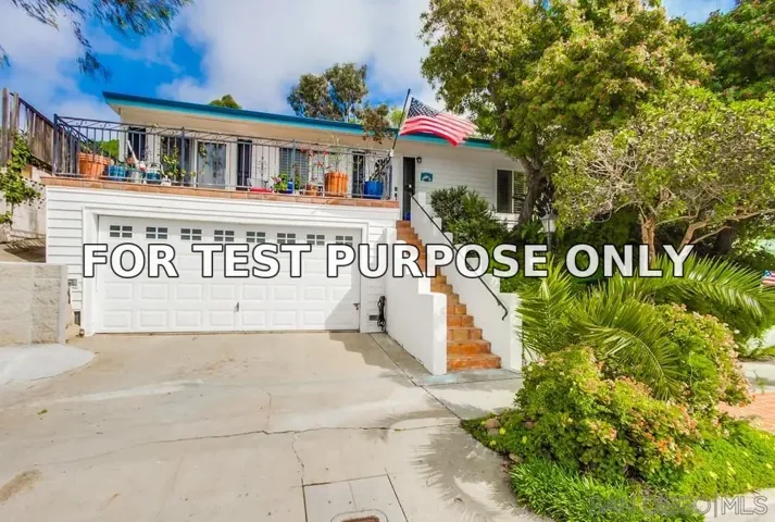 Demo/Test Data 3522 Quimby St, San Diego, CA 92106