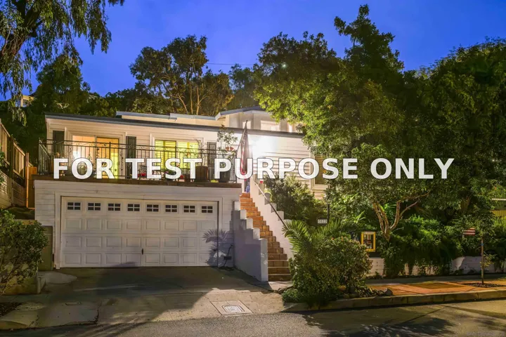 Demo/Test Data 3522 Quimby St, San Diego, CA 92106