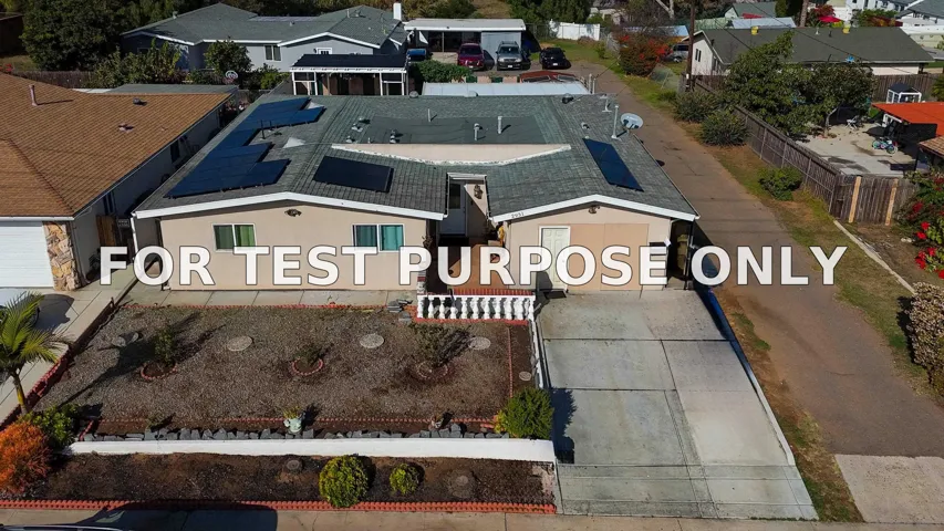 Demo/Test Data 2931 E 16Th St, National City, CA 91950