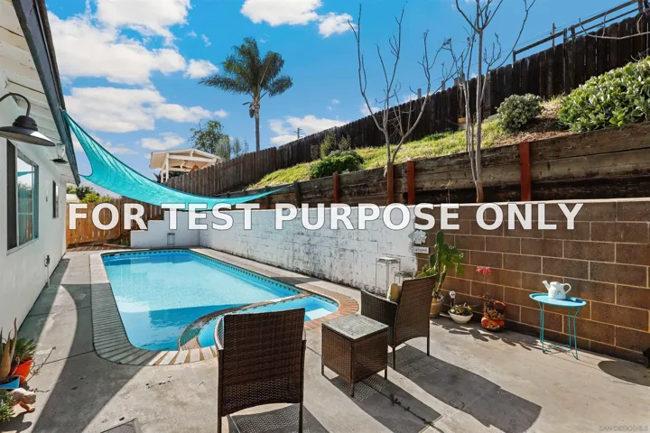 Demo/Test Data 1532 Magnolia Place, Escondido, CA 92027