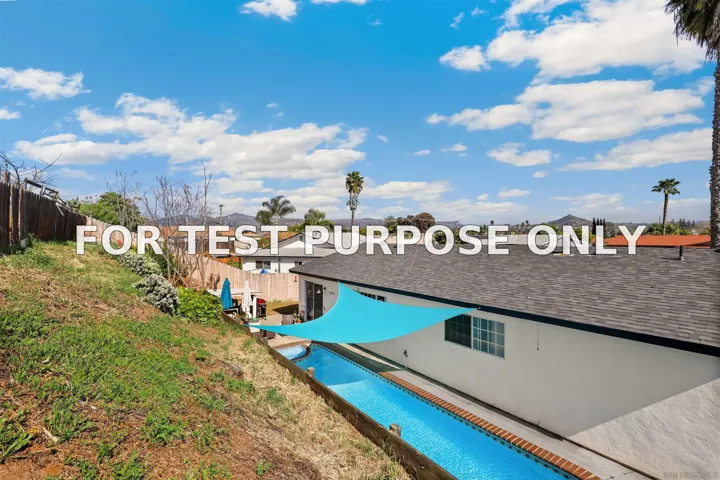 Demo/Test Data 1532 Magnolia Place, Escondido, CA 92027