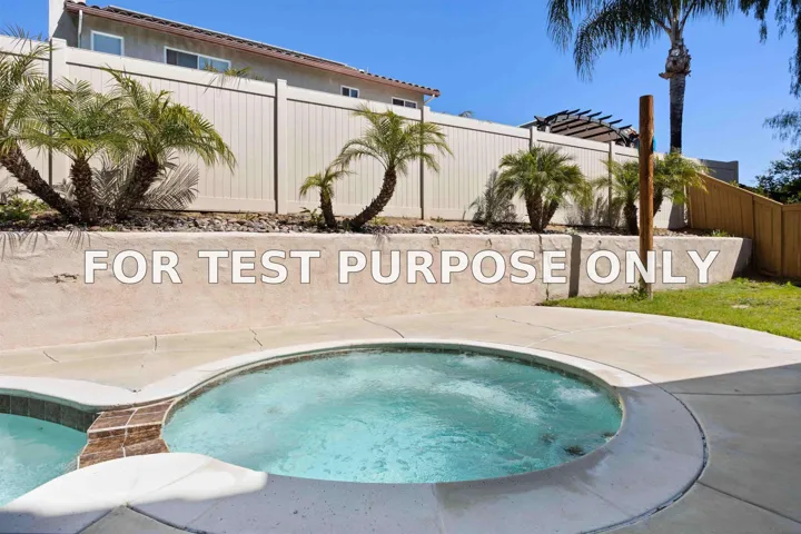 Demo/Test Data 24110 Colmar, Murrieta, CA 92562