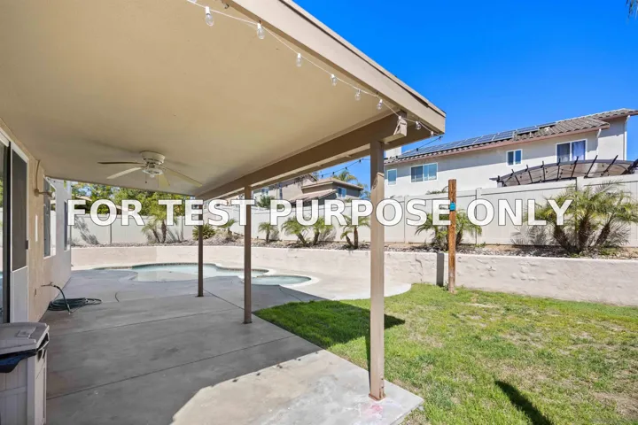 Demo/Test Data 24110 Colmar, Murrieta, CA 92562