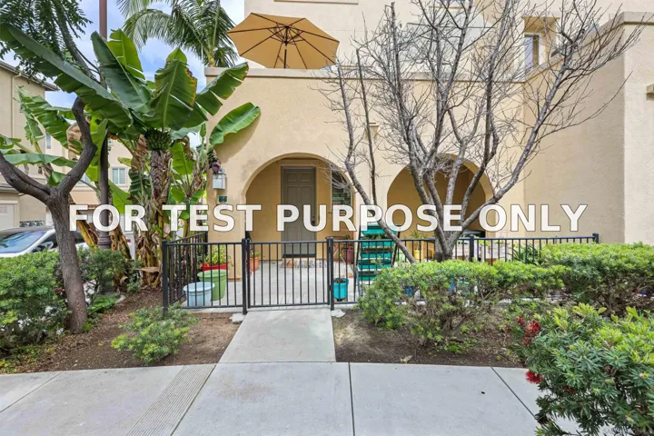 Demo/Test Data 721 Paradise Way, National City, CA 91950