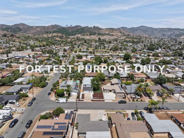 Demo/Test Data 1160 Erica St, Escondido, CA 92027