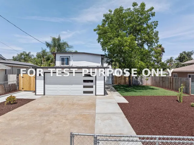 Demo/Test Data 1160 Erica St, Escondido, CA 92027