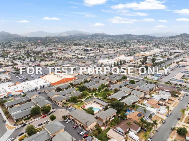 Demo/Test Data 540 Oakdale Ln Unit C, El Cajon, CA 92021