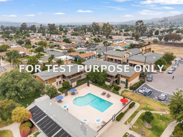 Demo/Test Data 540 Oakdale Ln Unit C, El Cajon, CA 92021