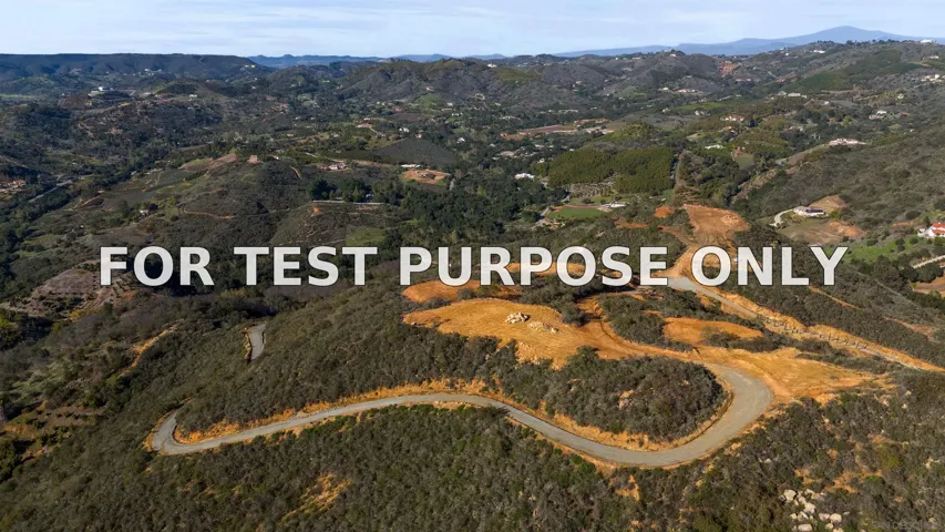 Demo/Test Data 555 Calle Jardin Unit 1, Temecula, CA 92590