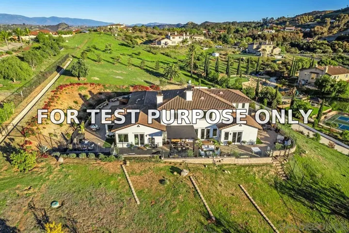 Demo/Test Data 1210 Clos Duval, Bonsall, CA 92003