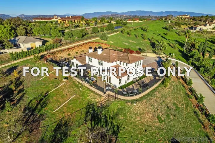 Demo/Test Data 1210 Clos Duval, Bonsall, CA 92003