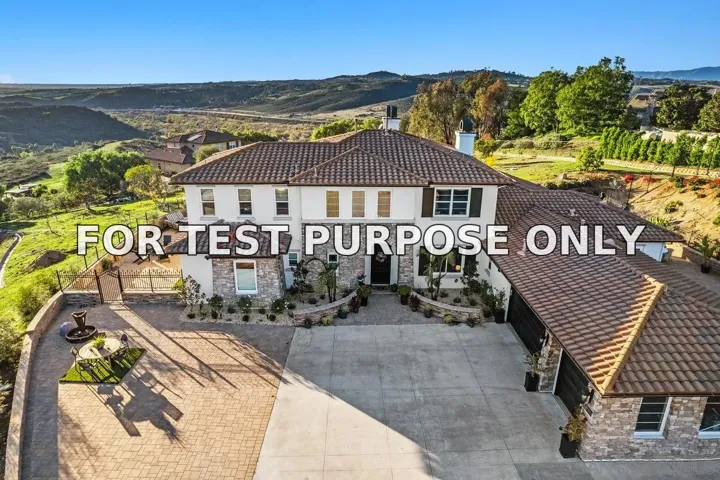 Demo/Test Data 1210 Clos Duval, Bonsall, CA 92003