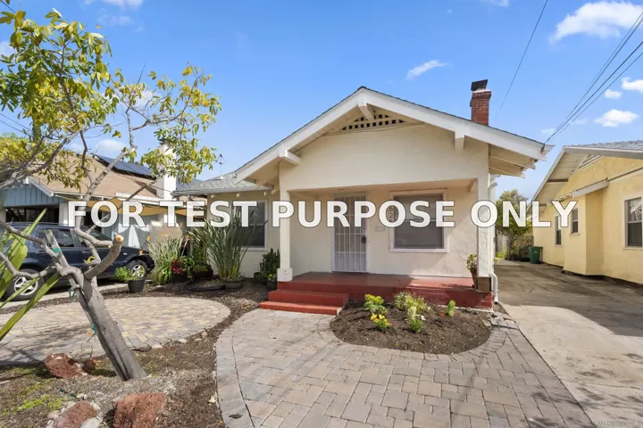 Demo/Test Data 3625-27 29Th St, San Diego, CA 92104