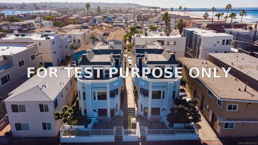 Demo/Test Data 725-27 San Fernando Pl, San Diego, CA 92109
