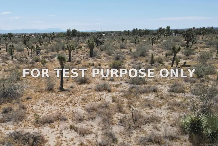 Demo/Test Data No Address Available Unit 101, 024, Phelan, CA 92371