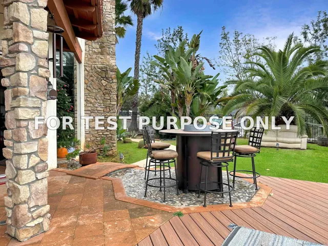 Demo/Test Data 31568 Cottontail Ln, Bonsall, CA 92003