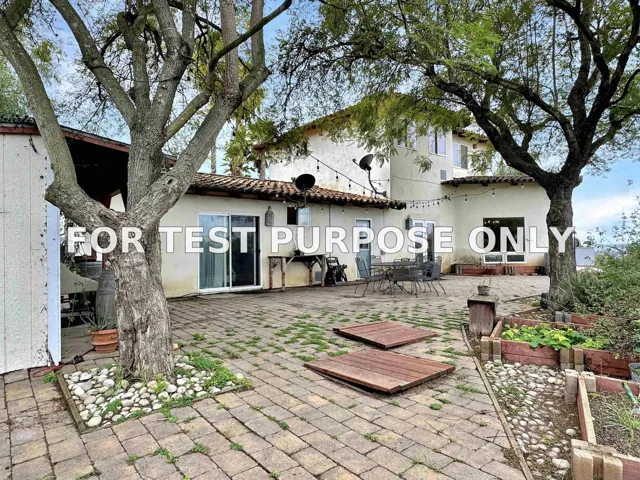Demo/Test Data 31568 Cottontail Ln, Bonsall, CA 92003