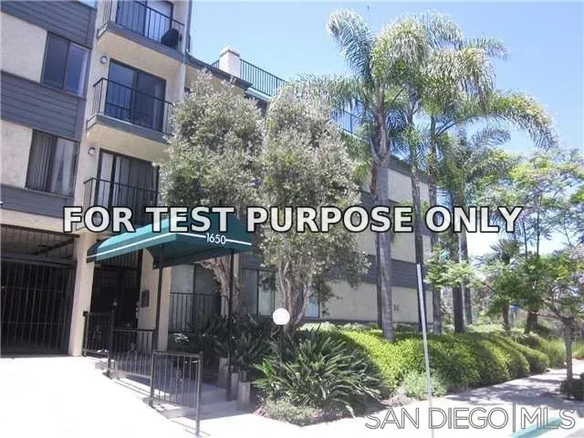 Demo/Test Data 1650 8th Ave Unit 316, San Diego, CA 92101