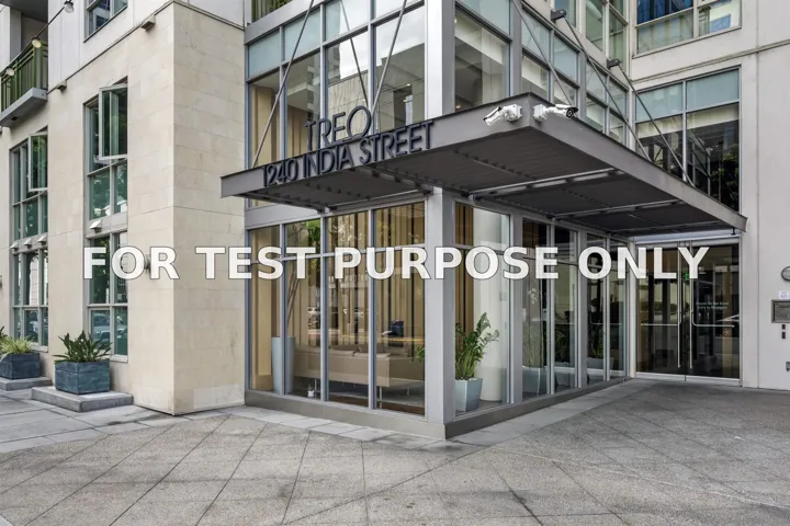 Demo/Test Data 1240 India St Unit 516, San Diego, CA 92101