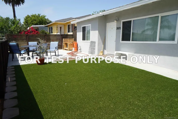 Demo/Test Data 3966 Teak Street, San Diego, CA 92113