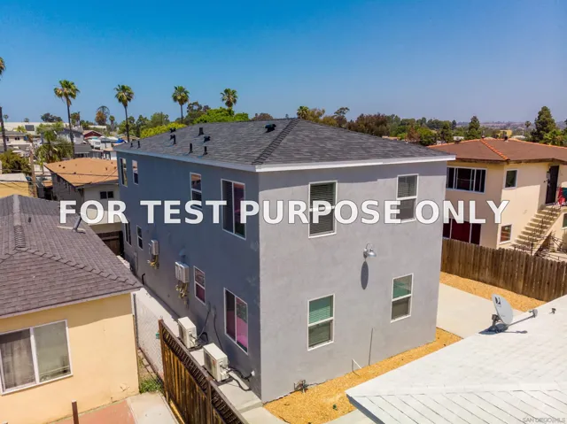 Demo/Test Data 3966 Teak Street, San Diego, CA 92113